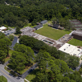 Skyview of Dor Tikvah Synagogue, 2020