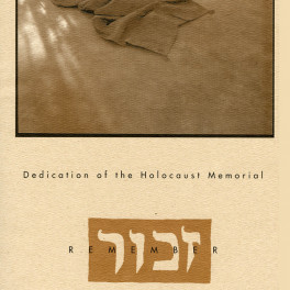 Dedication program, 1999