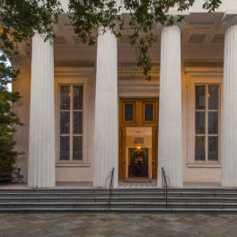 Kahal Kadosh Beth Elohim, exterior, 2020