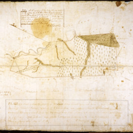 Plat of The Oaks, Goose Creek, SC, 1817